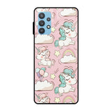 Balloon Unicorn Samsung Galaxy A32 Glass Cases & Covers Online