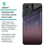 Grey Ombre Glass Case for Redmi Note 10