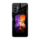 Minimalist Anime Redmi Note 10 Pro Glass Back Cover Online