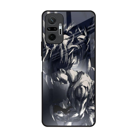 Sketch Art DB Redmi Note 10 Pro Glass Back Cover Online