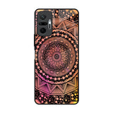 Floral Mandala Redmi Note 10 Pro Glass Back Cover Online