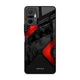 Modern Camo Abstract Redmi Note 10 Pro Glass Back Cover Online