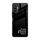 Push Your Self Redmi Note 10 Pro Glass Back Cover Online