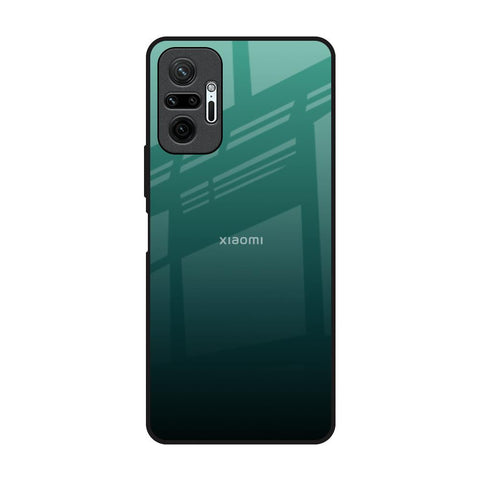 Palm Green Redmi Note 10 Pro Glass Back Cover Online