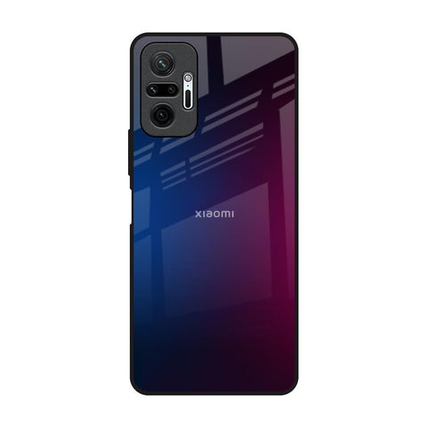 Mix Gradient Shade Redmi Note 10 Pro Glass Back Cover Online