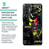 Astro Glitch Glass Case for Redmi Note 10 Pro