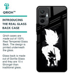 Monochrome Goku Glass Case for Redmi Note 10 Pro