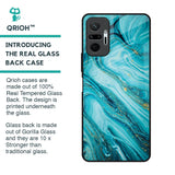 Ocean Marble Glass Case for Redmi Note 10 Pro