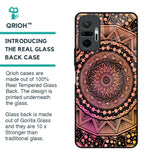 Floral Mandala Glass Case for Redmi Note 10 Pro