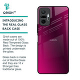 Pink Burst Glass Case for Redmi Note 10 Pro