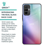 Abstract Holographic Glass Case for Redmi Note 10 Pro