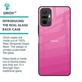 Pink Ribbon Caddy Glass Case for Redmi Note 10 Pro