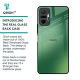 Green Grunge Texture Glass Case for Redmi Note 10 Pro