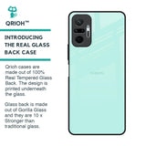 Teal Glass Case for Redmi Note 10 Pro