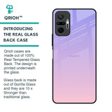 Lavender Gradient Glass Case for Redmi Note 10 Pro