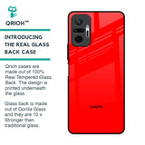 Blood Red Glass Case for Redmi Note 10 Pro