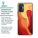 Magma Color Pattern Glass Case for Redmi Note 10 Pro