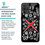 Red Zone Glass Case for Oppo F19 Pro