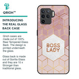 Boss Lady Glass Case for Oppo F19 Pro