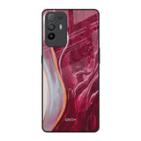 Crimson Ruby Oppo F19 Pro Plus Glass Back Cover Online