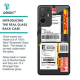 Cool Barcode Label Glass Case For Oppo F19 Pro Plus
