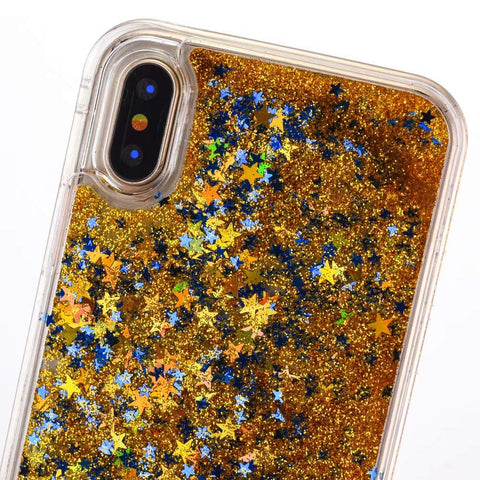 Glod Star Sparkel iPhone Glitter Back Cover Flat 35 Off On