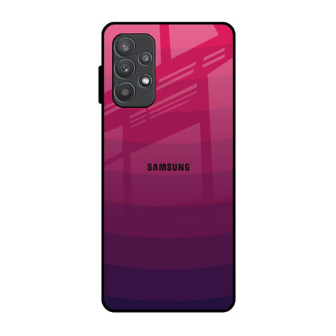 Wavy Pink Pattern Samsung Galaxy A52 Glass Back Cover Online