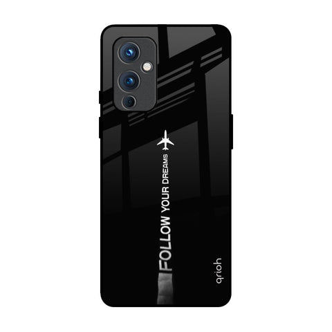 Follow Your Dreams OnePlus 9 Glass Back Cover Online