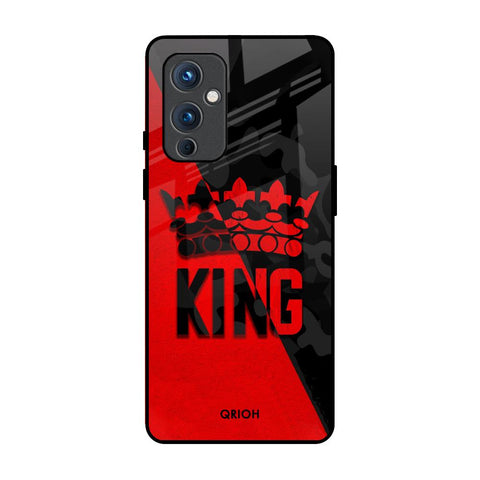 I Am A King OnePlus 9 Glass Back Cover Online