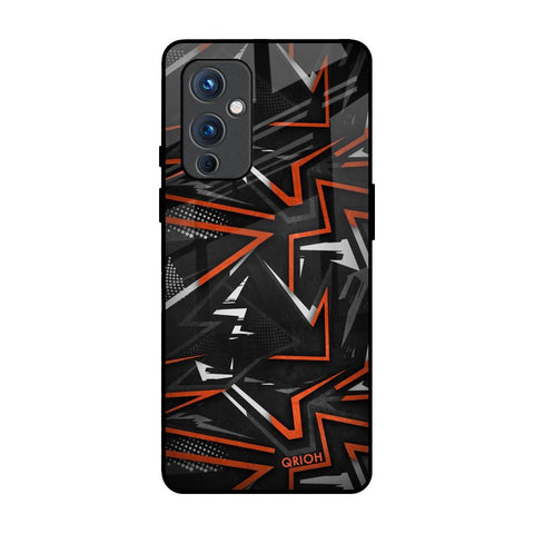 Vector Art OnePlus 9 Glass Back Cover Online