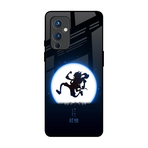 Luffy Nika OnePlus 9 Glass Back Cover Online