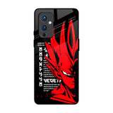 Red Vegeta OnePlus 9 Glass Back Cover Online