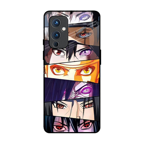 Anime Eyes OnePlus 9 Glass Back Cover Online