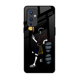 Luffy Line Art OnePlus 9 Glass Back Cover Online