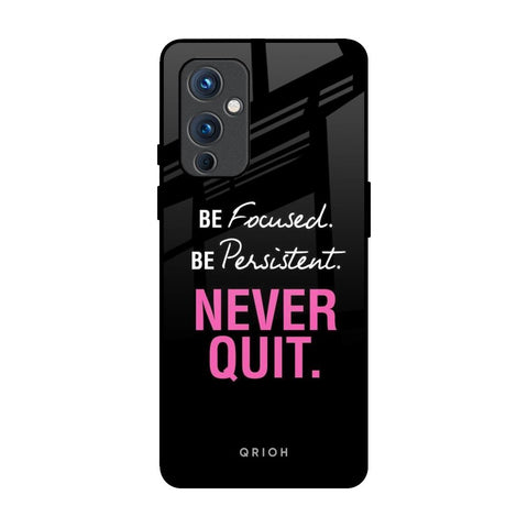 Be Focused OnePlus 9 Glass Back Cover Online