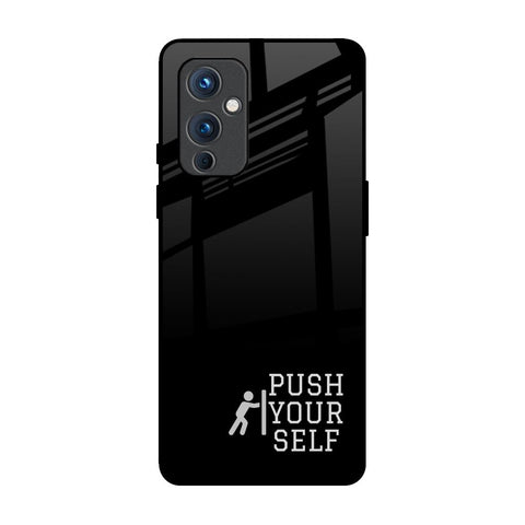 Push Your Self OnePlus 9 Glass Back Cover Online