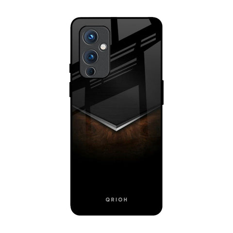 Dark Walnut OnePlus 9 Glass Back Cover Online