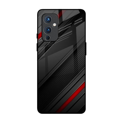 Modern Abstract OnePlus 9 Glass Back Cover Online