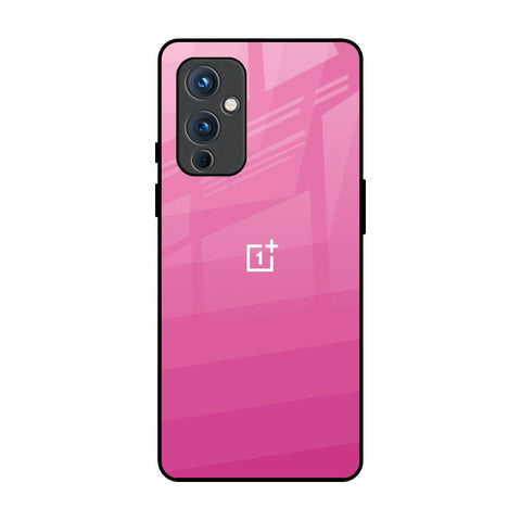 Pink Ribbon Caddy OnePlus 9 Glass Back Cover Online