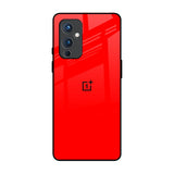 Blood Red OnePlus 9 Glass Back Cover Online