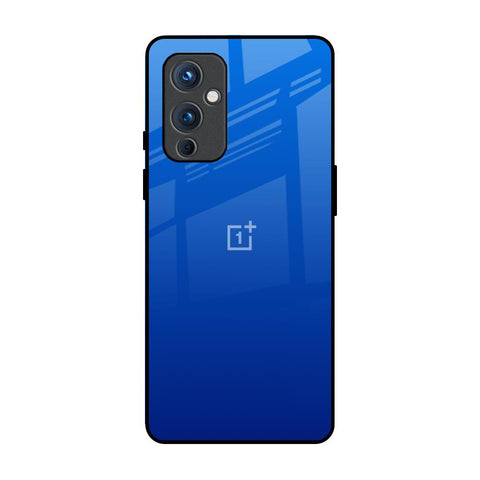 Egyptian Blue OnePlus 9 Glass Back Cover Online