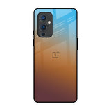 Rich Brown OnePlus 9 Glass Back Cover Online