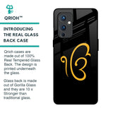 Luxury Fashion Initial Glass Case for OnePlus 9