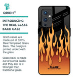 Fire Flame Glass Case for OnePlus 9