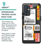 Cool Barcode Label Glass Case For OnePlus 9