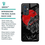 Red Moon Tiger Glass Case for OnePlus 9