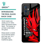 Red Vegeta Glass Case for OnePlus 9