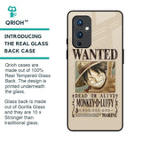 Luffy Wanted Glass Case for OnePlus 9