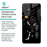 Luffy Line Art Glass Case for OnePlus 9