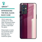 Brush Stroke Art Glass Case for OnePlus 9